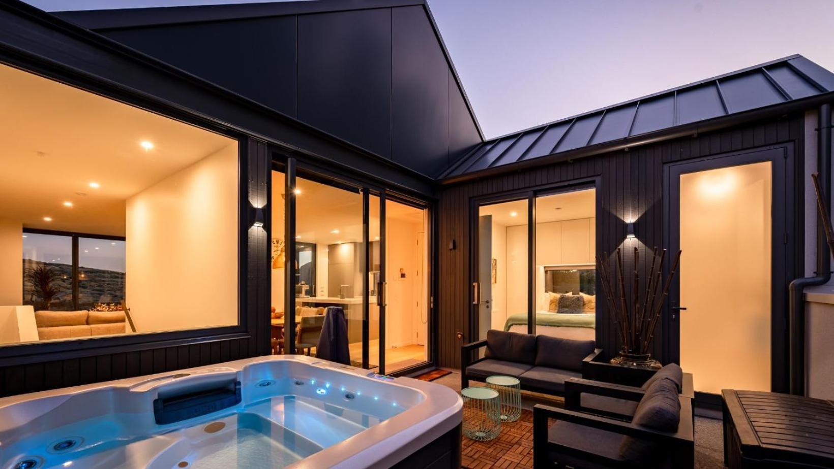 Vila The Tiers- Hot Tub- Ac- Bbq- Free Parking Queenstown Exteriér fotografie